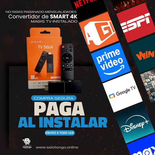 Tv Stick Android 14.0 Con MagisTV
